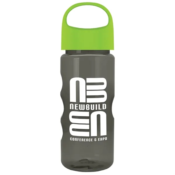 22 oz Mini Mountain Bottle with Oval Crest lid. Heavy-wall Construction... from ASI 40480 Koozie Group