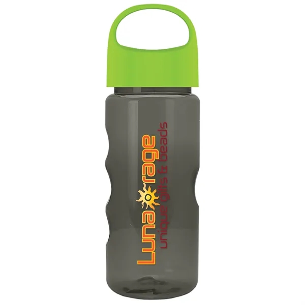 22 oz Mini Mountain Bottle with Oval Crest lid. Heavy-wall Construction... from ASI 40480 Koozie Group