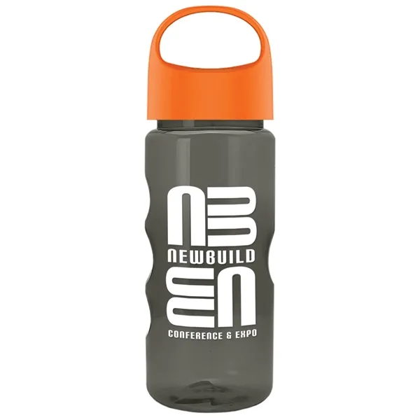 22 oz Mini Mountain Bottle with Oval Crest lid. Heavy-wall Construction... from ASI 40480 Koozie Group