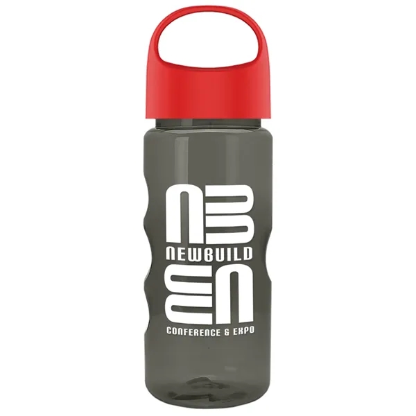 22 oz Mini Mountain Bottle with Oval Crest lid. Heavy-wall Construction... from ASI 40480 Koozie Group