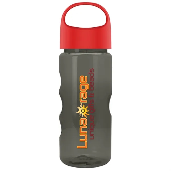 22 oz Mini Mountain Bottle with Oval Crest lid. Heavy-wall Construction... from ASI 40480 Koozie Group