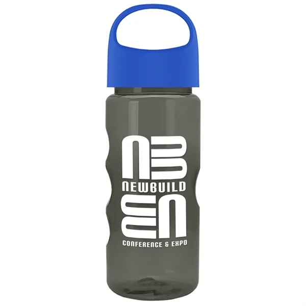 22 oz Mini Mountain Bottle with Oval Crest lid. Heavy-wall Construction... from ASI 40480 Koozie Group