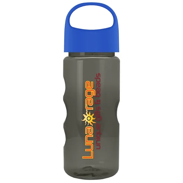 22 oz Mini Mountain Bottle with Oval Crest lid. Heavy-wall Construction... from ASI 40480 Koozie Group