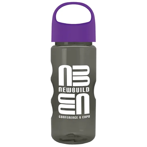 22 oz Mini Mountain Bottle with Oval Crest lid. Heavy-wall Construction... from ASI 40480 Koozie Group