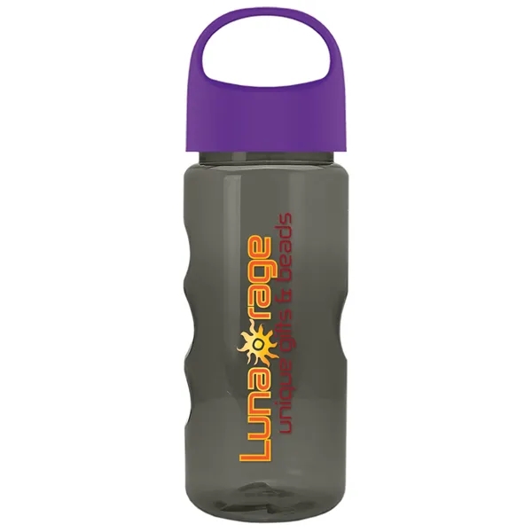 22 oz Mini Mountain Bottle with Oval Crest lid. Heavy-wall Construction... from ASI 40480 Koozie Group