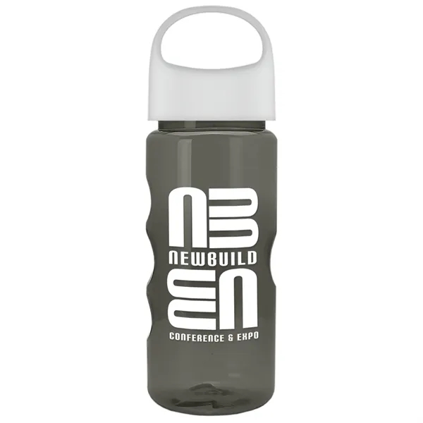 22 oz Mini Mountain Bottle with Oval Crest lid. Heavy-wall Construction... from ASI 40480 Koozie Group