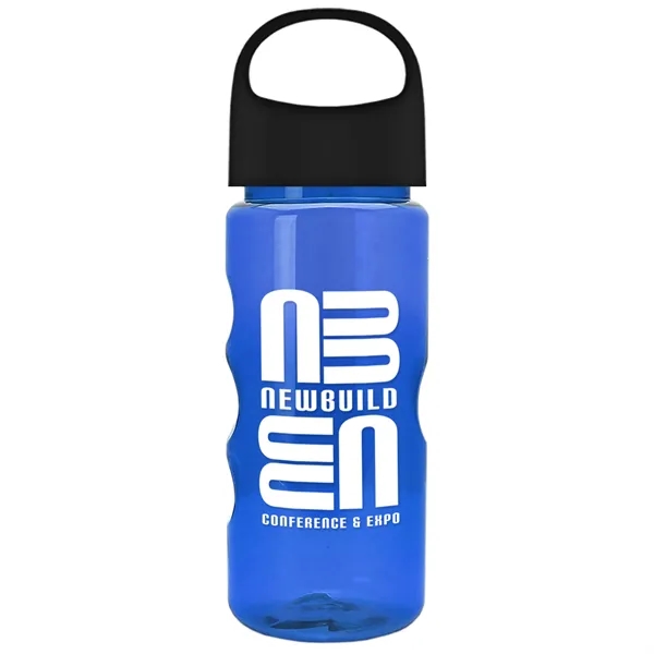 22 oz Mini Mountain Bottle with Oval Crest lid. Heavy-wall Construction... from ASI 40480 Koozie Group