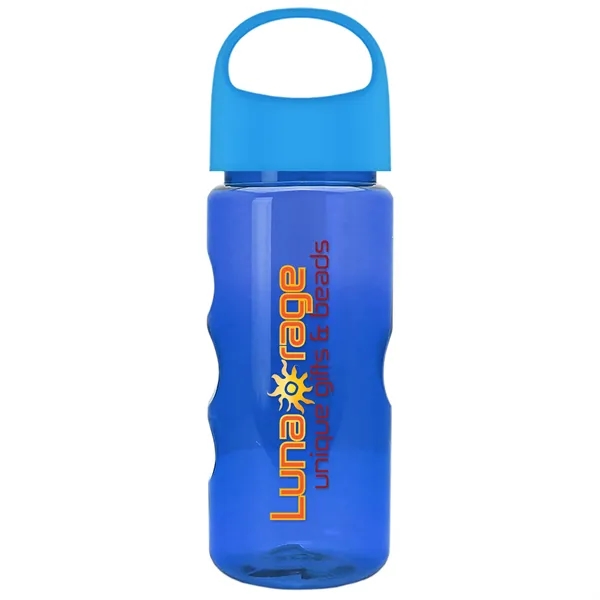 22 oz Mini Mountain Bottle with Oval Crest lid. Heavy-wall Construction... from ASI 40480 Koozie Group