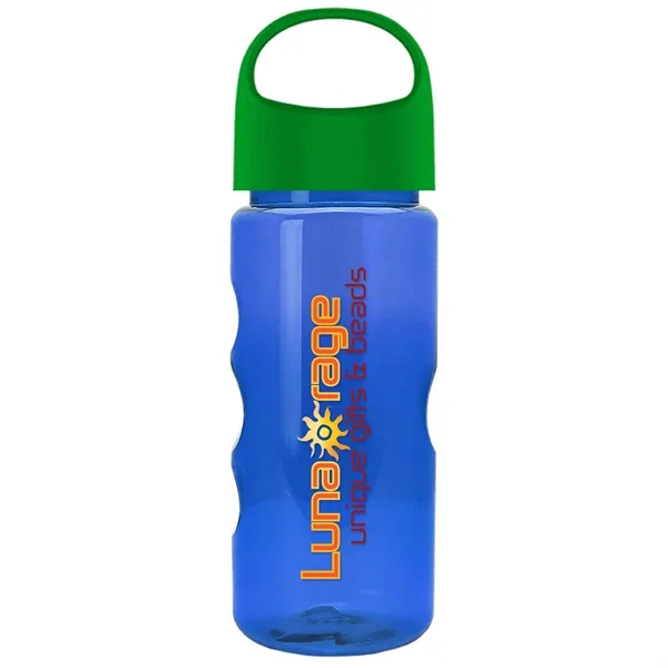 22 oz Mini Mountain Bottle with Oval Crest lid. Heavy-wall Construction... from ASI 40480 Koozie Group