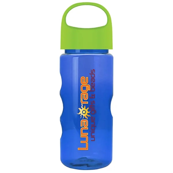 22 oz Mini Mountain Bottle with Oval Crest lid. Heavy-wall Construction... from ASI 40480 Koozie Group