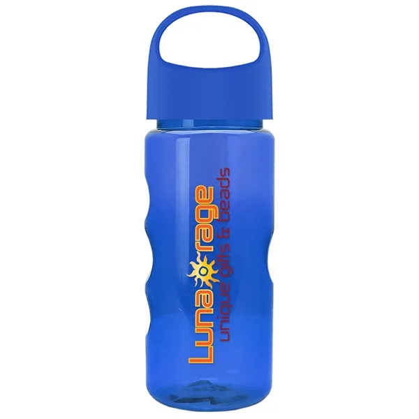 22 oz Mini Mountain Bottle with Oval Crest lid. Heavy-wall Construction... from ASI 40480 Koozie Group