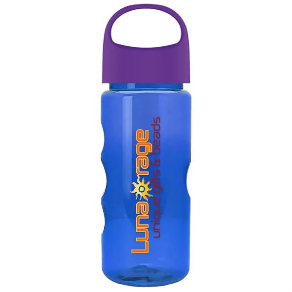 22 oz Mini Mountain Bottle with Oval Crest lid. Heavy-wall Construction... from ASI 40480 Koozie Group