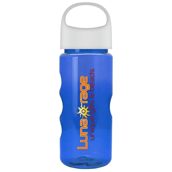 22 oz Mini Mountain Bottle with Oval Crest lid. Heavy-wall Construction... from ASI 40480 Koozie Group
