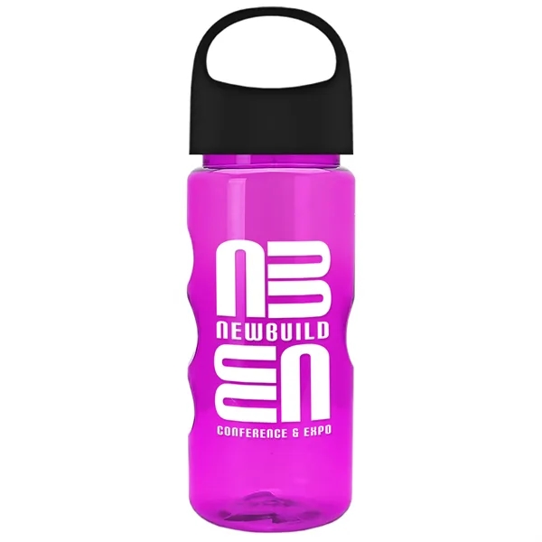 22 oz Mini Mountain Bottle with Oval Crest lid. Heavy-wall Construction... from ASI 40480 Koozie Group