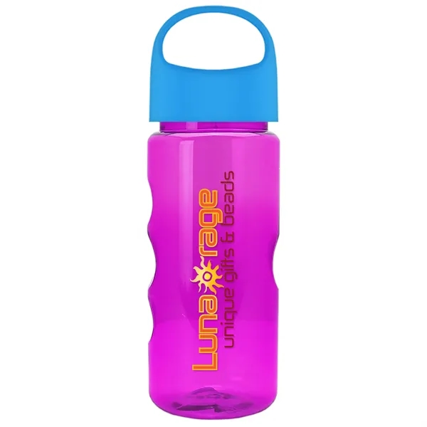 22 oz Mini Mountain Bottle with Oval Crest lid. Heavy-wall Construction... from ASI 40480 Koozie Group