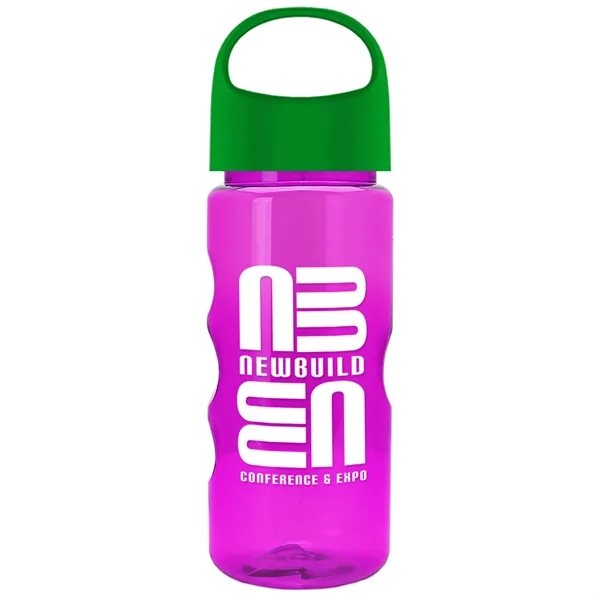 22 oz Mini Mountain Bottle with Oval Crest lid. Heavy-wall Construction... from ASI 40480 Koozie Group