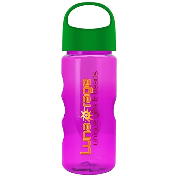 22 oz Mini Mountain Bottle with Oval Crest lid. Heavy-wall Construction... from ASI 40480 Koozie Group