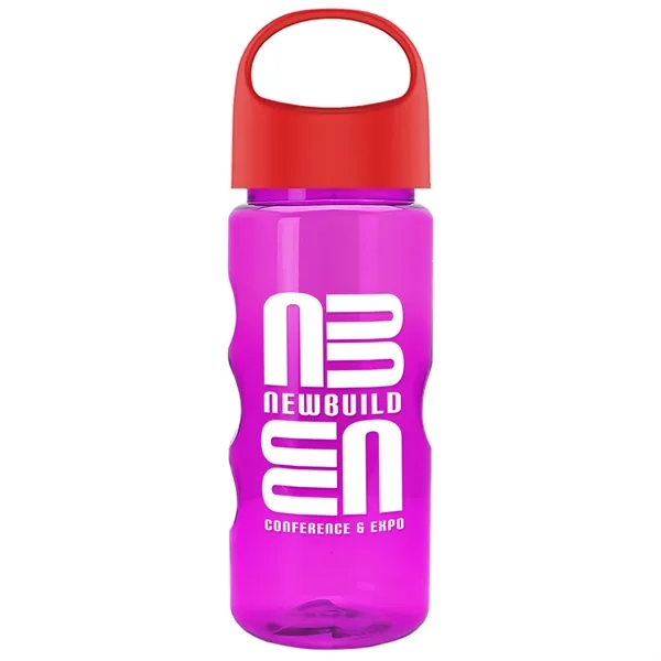 22 oz Mini Mountain Bottle with Oval Crest lid. Heavy-wall Construction... from ASI 40480 Koozie Group