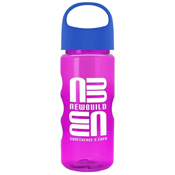 22 oz Mini Mountain Bottle with Oval Crest lid. Heavy-wall Construction... from ASI 40480 Koozie Group