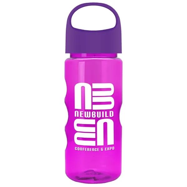 22 oz Mini Mountain Bottle with Oval Crest lid. Heavy-wall Construction... from ASI 40480 Koozie Group