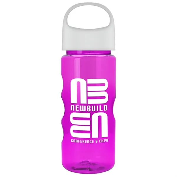 22 oz Mini Mountain Bottle with Oval Crest lid. Heavy-wall Construction... from ASI 40480 Koozie Group