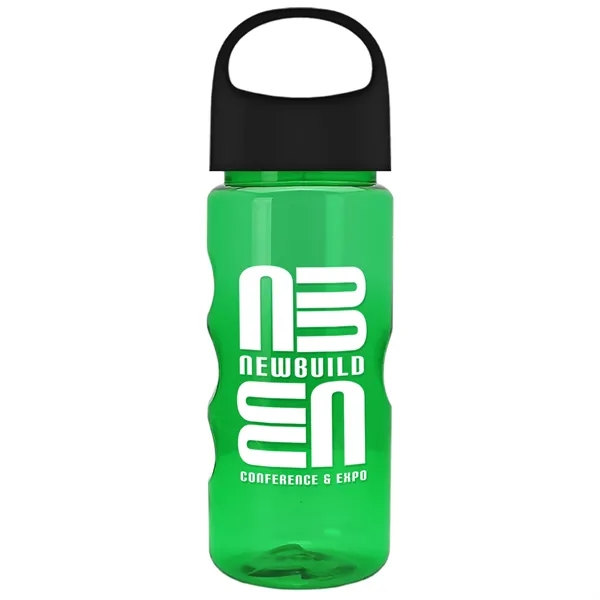 22 oz Mini Mountain Bottle with Oval Crest lid. Heavy-wall Construction... from ASI 40480 Koozie Group