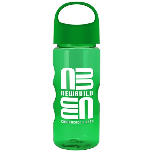 22 oz Mini Mountain Bottle with Oval Crest lid. Heavy-wall Construction... from ASI 40480 Koozie Group
