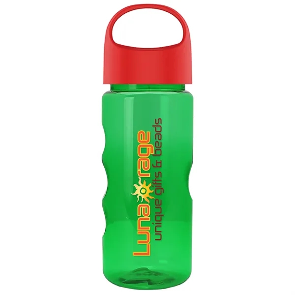 22 oz Mini Mountain Bottle with Oval Crest lid. Heavy-wall Construction... from ASI 40480 Koozie Group