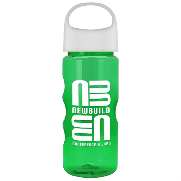 22 oz Mini Mountain Bottle with Oval Crest lid. Heavy-wall Construction... from ASI 40480 Koozie Group