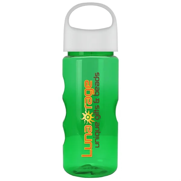 22 oz Mini Mountain Bottle with Oval Crest lid. Heavy-wall Construction... from ASI 40480 Koozie Group