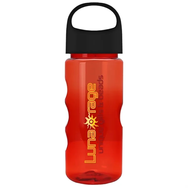 22 oz Mini Mountain Bottle with Oval Crest lid. Heavy-wall Construction... from ASI 40480 Koozie Group