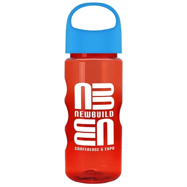 22 oz Mini Mountain Bottle with Oval Crest lid. Heavy-wall Construction... from ASI 40480 Koozie Group