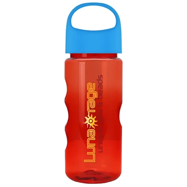 22 oz Mini Mountain Bottle with Oval Crest lid. Heavy-wall Construction... from ASI 40480 Koozie Group