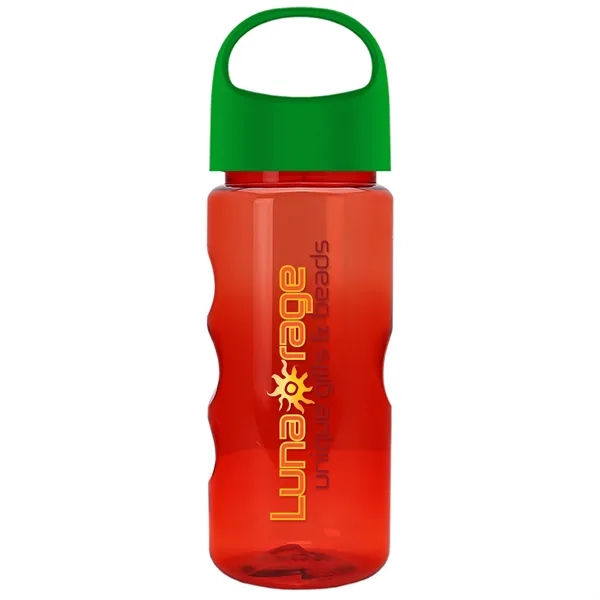 22 oz Mini Mountain Bottle with Oval Crest lid. Heavy-wall Construction... from ASI 40480 Koozie Group