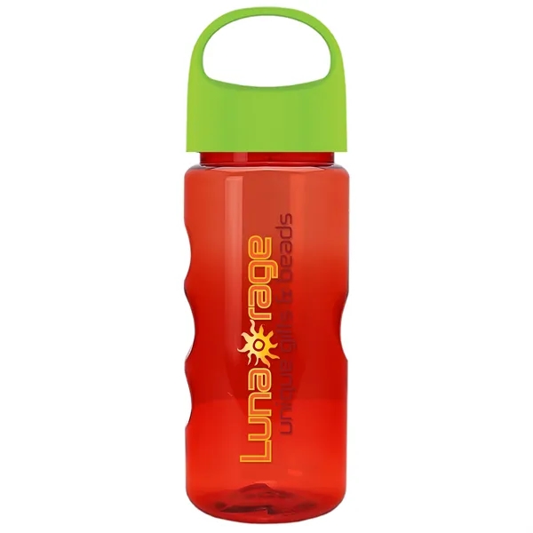 22 oz Mini Mountain Bottle with Oval Crest lid. Heavy-wall Construction... from ASI 40480 Koozie Group
