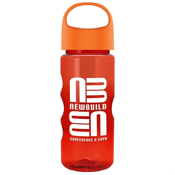 22 oz Mini Mountain Bottle with Oval Crest lid. Heavy-wall Construction... from ASI 40480 Koozie Group