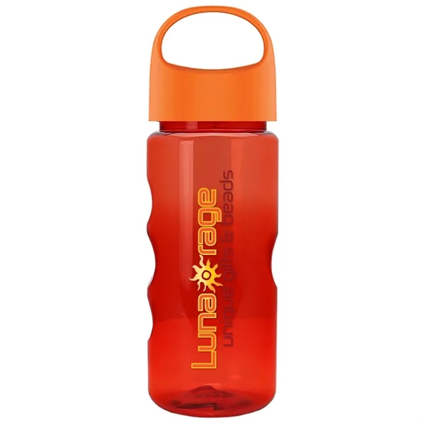 22 oz Mini Mountain Bottle with Oval Crest lid. Heavy-wall Construction... from ASI 40480 Koozie Group