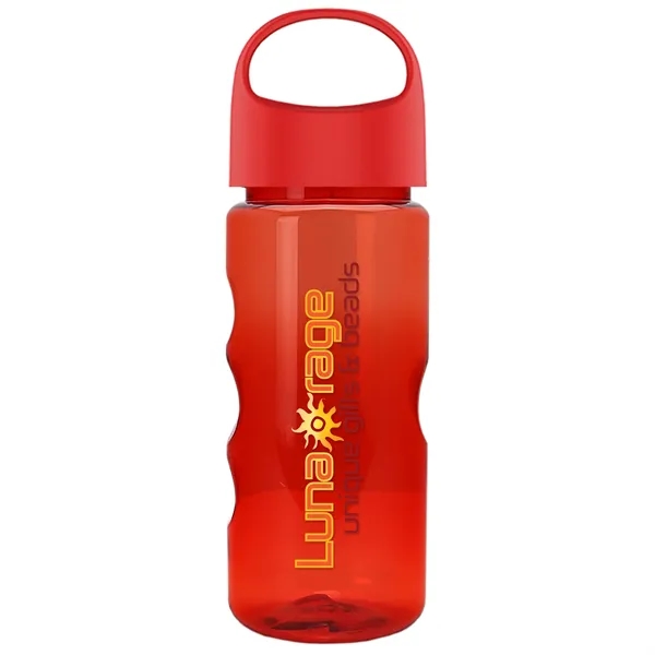 22 oz Mini Mountain Bottle with Oval Crest lid. Heavy-wall Construction... from ASI 40480 Koozie Group