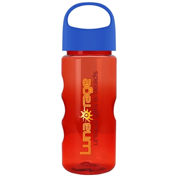 22 oz Mini Mountain Bottle with Oval Crest lid. Heavy-wall Construction... from ASI 40480 Koozie Group