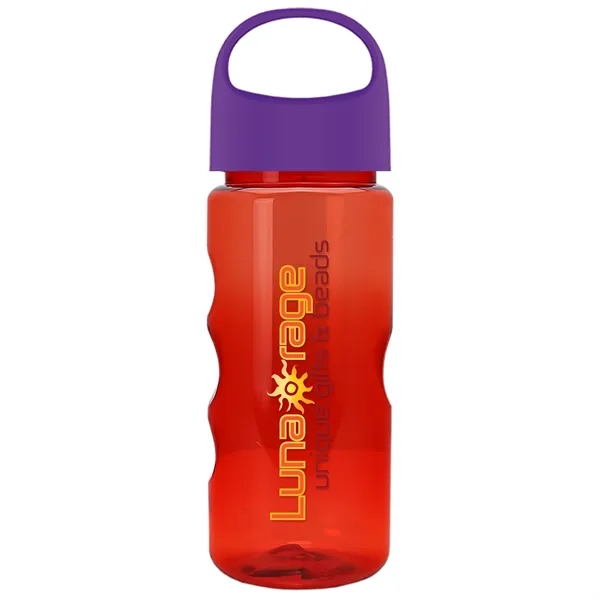 22 oz Mini Mountain Bottle with Oval Crest lid. Heavy-wall Construction... from ASI 40480 Koozie Group