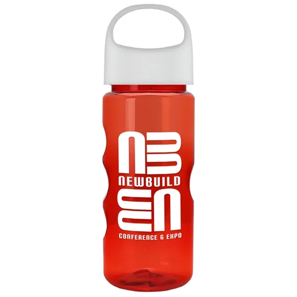 22 oz Mini Mountain Bottle with Oval Crest lid. Heavy-wall Construction... from ASI 40480 Koozie Group