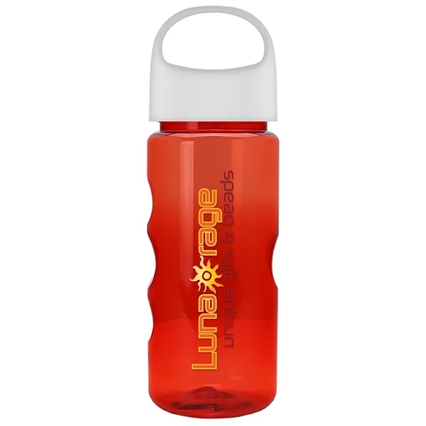 22 oz Mini Mountain Bottle with Oval Crest lid. Heavy-wall Construction... from ASI 40480 Koozie Group