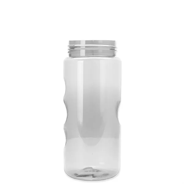 22 oz Mini Mountain Bottle with Oval Crest lid. Heavy-wall Construction... from ASI 40480 Koozie Group