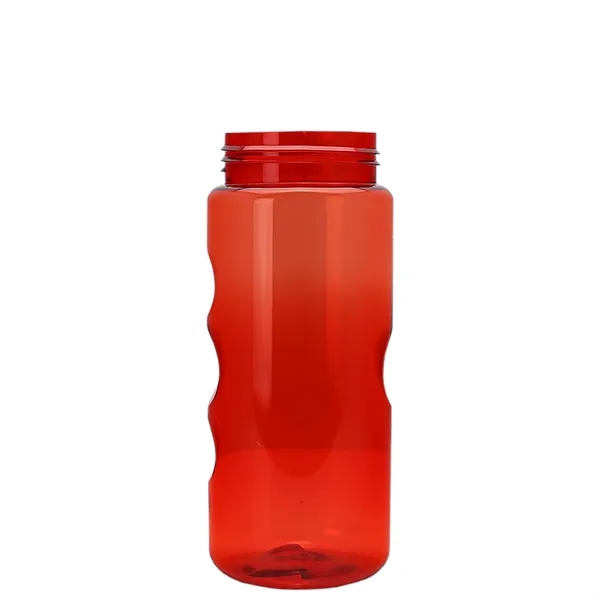 22 oz Mini Mountain Bottle with Oval Crest lid. Heavy-wall Construction... from ASI 40480 Koozie Group