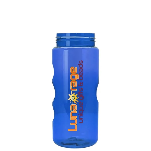22 oz Mini Mountain Bottle with Oval Crest lid. Heavy-wall Construction... from ASI 40480 Koozie Group