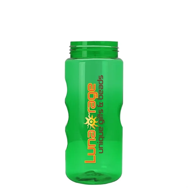 22 oz Mini Mountain Bottle with Oval Crest lid. Heavy-wall Construction... from ASI 40480 Koozie Group