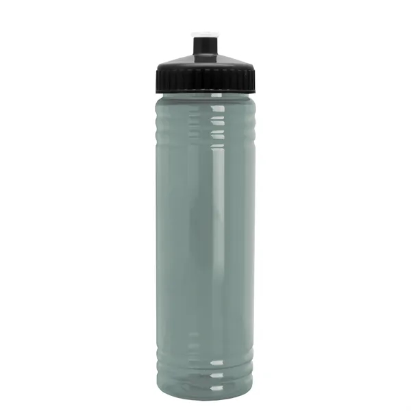 24 oz. Slim Fit UpCycle rPET Bottle with Push-Pull Lid. Molded... from ASI 40480 Koozie Group