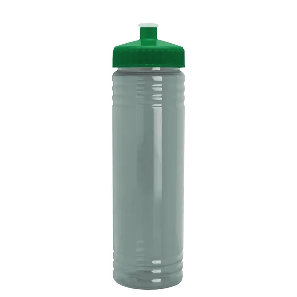 24 oz. Slim Fit UpCycle rPET Bottle with Push-Pull Lid. Molded... from ASI 40480 Koozie Group