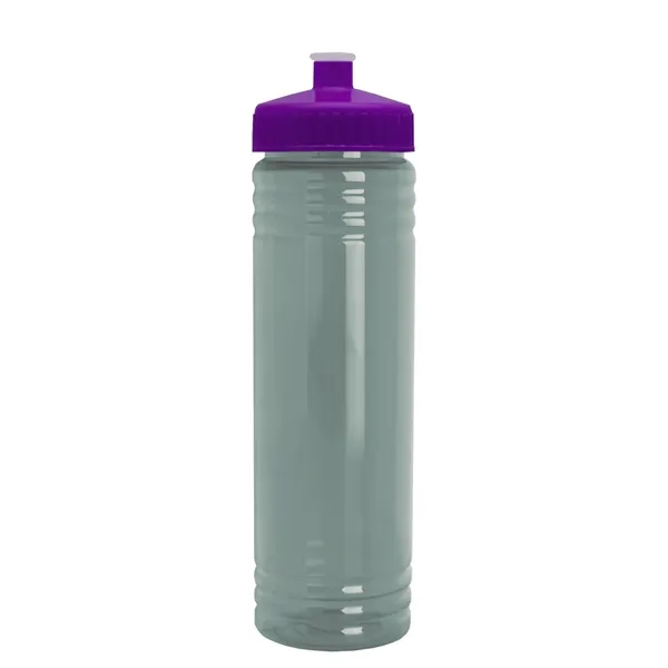 24 oz. Slim Fit UpCycle rPET Bottle with Push-Pull Lid. Molded... from ASI 40480 Koozie Group