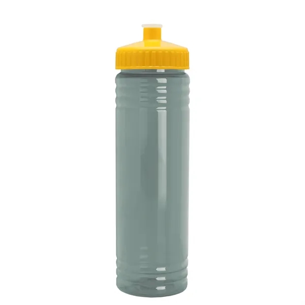 24 oz. Slim Fit UpCycle rPET Bottle with Push-Pull Lid. Molded... from ASI 40480 Koozie Group